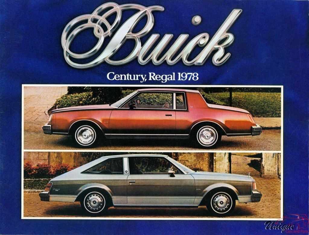 1978 Buick Century Regal Brochure - Canada
